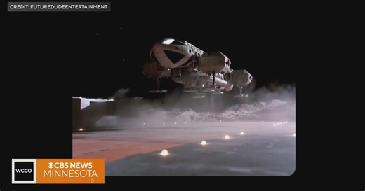 Local filmmaker shares the story behind his documentary on "Space: 1999" Eagle spacecraft