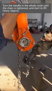 Watch Lever Chain Hoist Operation Video on Amazon Live