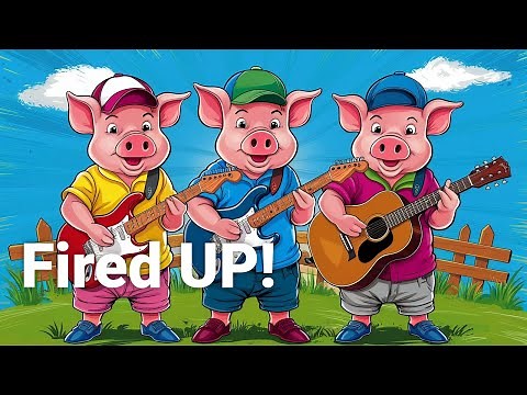 The Amazing True Story of the Three Little Pigs
