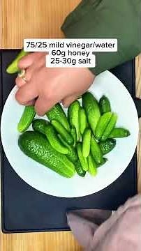 Homemade Gherkins