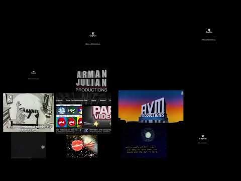 16 Alphabetical scary logos played at once