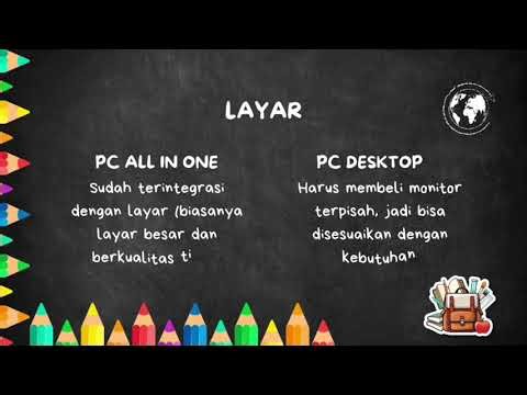 Perbedaan PC All In One dengan PC Desktop #edukasi