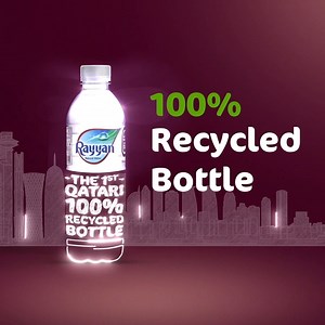 12 reactions · 5 comments |  Rayyan Mineral Water Company is the first Qatari company to develop a bottle crafted from 100% recycled PET. ♻️ Driven by its social responsibility and commitment to minimising environmental impact, Rayyan Water introduces Rayyan rPET. Sponsored #RayyanWater #RayyanRPET #NaturalWater #QatarWater #ILQRWMAY23 Rayyan Water | ILoveQatar.net - ILQ | Facebook