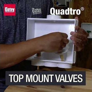 Washing Machine Box with Drain and Valve Flexibility