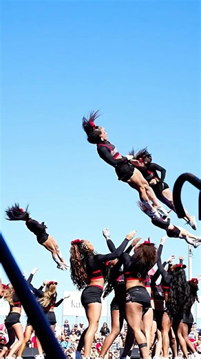 Louisville University Cheer: Large All Girl stunt- NCA College Nationals 2026 #nca #cheer