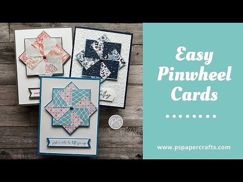 How to make Easy Pinwheel Cards