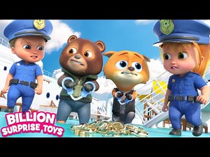Clever Cops & Clumsy Crooks! Kids Songs - Videos For Kids