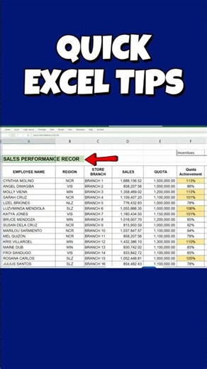 Excel Tips! Paano Magedit sa Excel Gamit ang F2 sa Keyboard Taglog Tutorial