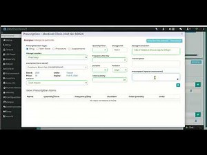 How to create a Prescription: Prescribe with Confidence for better Patient Outcome