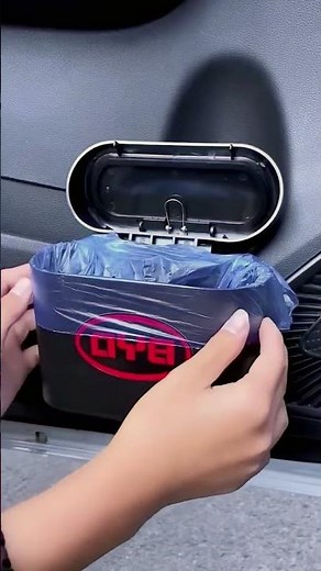🌳Best Car Trash Can 🗑️ Leakproof, Portable & Reusable #3313‪@sovorsgadget‬