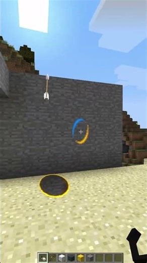 Minecraft Portal Arrow Experiment — Infinite Loop!