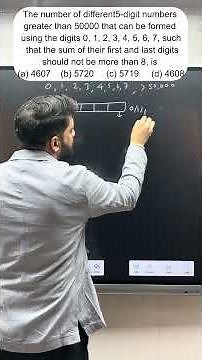 How to Solve “Number Greater Than 50000” & Divisibility Problems | P&C One Shot #jeemain2026 #maths
