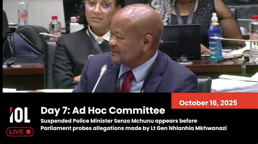 😂SENZO MCHUNU PREPARED TO FIGHT 🔥🚨 A fiery Senzo Mchunu showed he was in combat mode when he misconstrued a request for a comfort break, thinking it was the end of his presentation at the Ad Hoc Committee. "From the 6th of July I am smelling General Mkhwanazi," he protested. The suspended police minister is expected to resume his testimony shortly. #AdHocCommittee ▶️: IOL YouTube | IOL News
