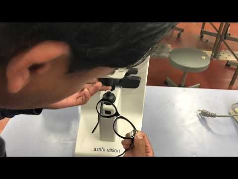 How to measure lenses using auto and manual lensometer