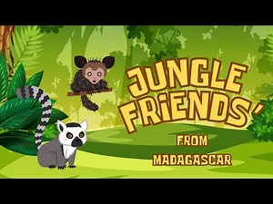 Cartoon Monkey Videos- Meet Madagascar's Spinniest Lemur at the Jungle Bash!