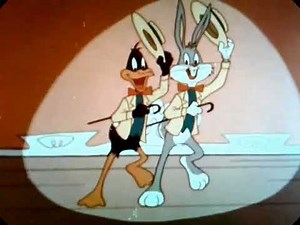The Bugs Bunny Show Theme Song Intro 1960 with Synched Audio in 16mm Film Print