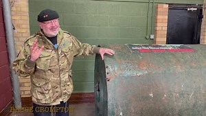 Very excited to be able to share a sneak peak of one of our latest acquisitions- An original war-time ‘Upkeep’ bouncing bomb! Invented and designed by the legendary engineer Barns Wallis, these bombs were used by the RAF in Operation Chastise, the attack on the Ruhr dams in Germany, May 1943. The raid was lead by the legendary Guy Gibson VC and immortalised in the movie ‘The Dam Busters’ staring Richard Todd. More info to follow, the the meantime, have a great Easter break an stay safe. Cheers f