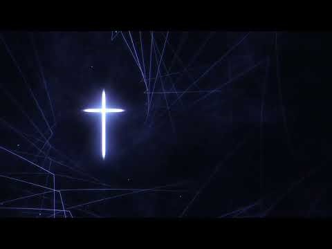 Serene Cross Background Loop for Worship & Reflection | Space for Lyrics Overlay