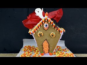 Haunted Gingerbread House | Halloween Recipes