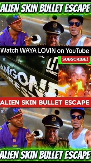 Alien Skin survives death after being shot bullets