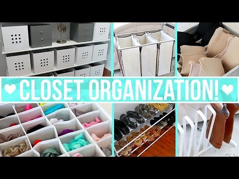 Closet Organization Ideas!