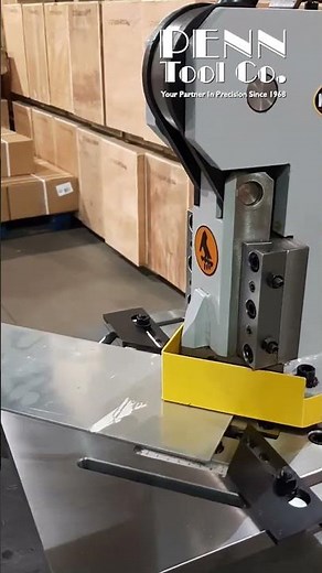 Using a Corner Notcher on 1/8" sheet metal