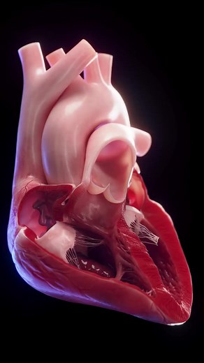 2M views · 10K reactions | Blood flow of the human heart. #science #medical #Cardiology #3d #health | SciePro | Facebook