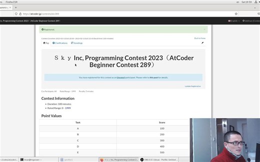 Atcoder ABC289 菜鸡ABCDEF实况：老年人数数数了40分钟，掰着手指头才把F的数数明白....