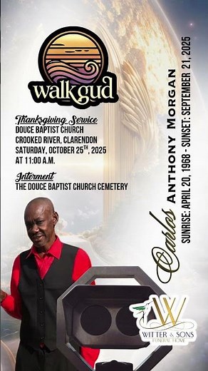 Carlos Anthony Morgan, Walk Gud!