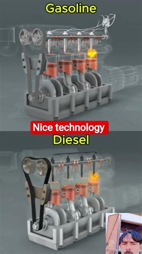 #gasline injan#and diesli injan different than. starting