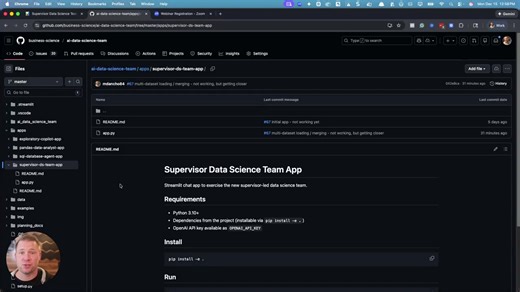 This guy built an entire AI data science team in Python. Then open-sourced (100% free). It automates data science workflows with AI, including data loading, cleaning, exploratory analysis, and feature engineering. And it tracks each step in a 100% reproducible pipeline. 00:00 Project Overview 01:32 Diving into the AI Data Science Workflow and Data Loading 02:10 Data Wrangling and Cleaning 03:33 Data Visualization Insights & Plotting 04:08 Feature Engineering 05:00 Live 1-Hour Workshop 05:44 AI D