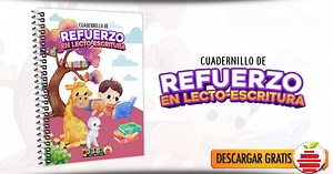 Cuadernillo de refuerzo en lectoescritura - Material para Maestros