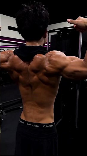 Monster Back Transformation 🔥 | Aesthetic Fitness Beast Mode 💪 | #shorts #gym