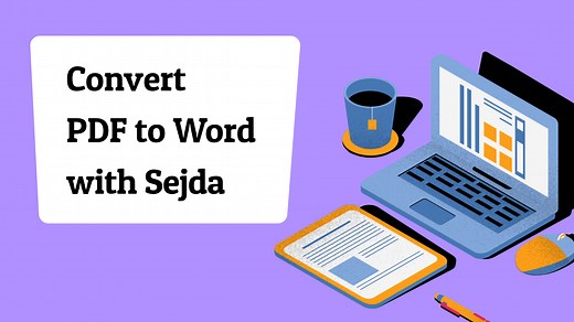 How to Use Sejda to Convert PDF to Word (2 Ways) | UPDF