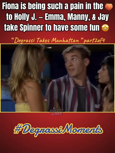 Degrassi The Next Generation : Season 9 Episode 21 - “ Degrassi Takes Manhattan “ part2of4🗽💍🎰😱 what’s summer without a little romance – or a wedding... Best friends Jane and Holly J head to the scorching Big Apple, with big hopes and even bigger dreams. This is their summer, and in New York? Anything can happen❗️Jane’s dream to front a hot indie band collides with a love she never saw coming. 😬 Meanwhile, Holly J’s determined to make her mark as a TVM intern in Times Square, and settle into