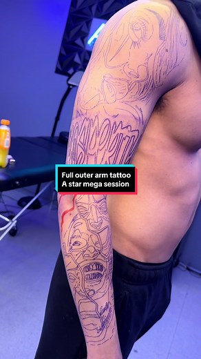 Full Outer Arm Tattoo Mega Session - Tattoo Sleeve, Tattoo Ideas