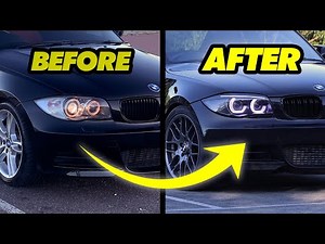 How to Build INSANE Headlights for Your BMW 1 Series (E82)