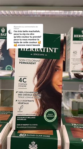 Herbatint Hair Coloring Kit for 4C Hair Types