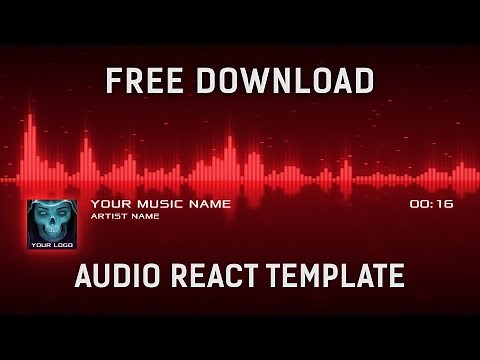Audio React Visualizer After Effects Template [Free Download]
