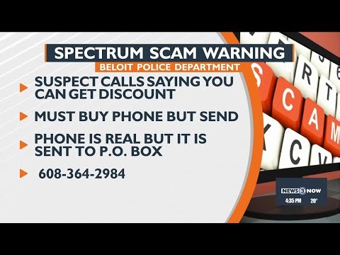 Spectrum scam warning