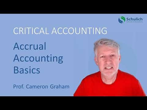 Accrual Accounting Basics