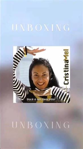 UNBOXING CD CRISTINA MEL VOCÊ É UM VENCEDOR 2002 #unboxing #cristinamel ‪@cristinamelreal‬