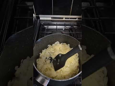 Cheese onion pie using wrap instead off pastry