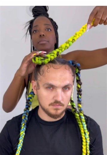 Part time web developer part time hair mannequin for my wife to test hairstyles on 😅 #marriedlife