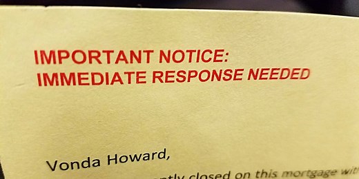 Homeowner beware: Did you get this notice about your mortgage?