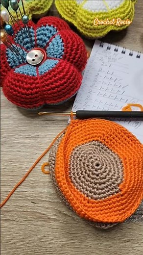 Paso a paso un lindo ALFILETERO tejido a crochet, tan útil en todo hogar