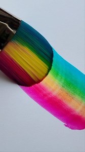 4.4M views · 10K reactions | DiY Rainbow Paintbrush  #art #artwork #artist #paint #painting #drawing #craft #color | Eyeinspired | Facebook