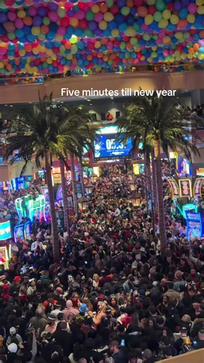 New Year Balloon Drop Celebration at Tropicana Atlantic City
