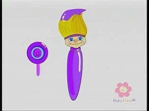 Petey Paintbrush: Purple Jewel, Plum, Bottle, Lollipop