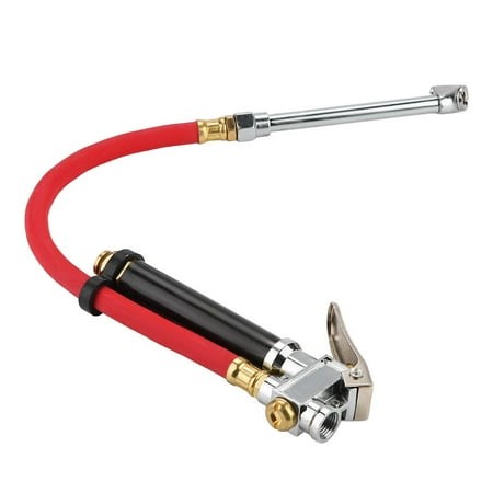 Keenso Handheld Air Tire Pressure Filler Inflator Gauge Dual Chuck Compressor Hose Tool - Walmart.ca